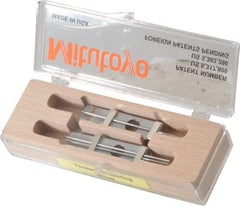 Mitutoyo - 16 TPI, 0.06 Inch Pitch, 2-1/4 Inch Long, Thread Pitch Diameter Measuring Wire - 0.0361 Inch Nominal Best Wire Diameter, 0.0563 Inch Nominal Constant, 3 Pieces - Industrial Tool & Supply