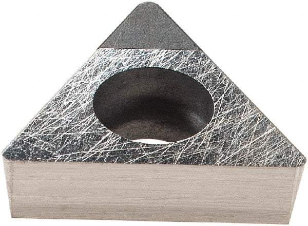 Komet - TOGX090204 Grade CBN57 CBN Boring Insert - Uncoated, 60° Triangle, 8° Relief Angle, 5.6mm Inscr Circle, 2.5mm Thick, 0.4mm Corner Radius - Industrial Tool & Supply