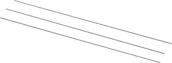 Van Keuren - 64 TPI, 1/64 Inch Pitch, 2 Inch Long, Thread Pitch Diameter Measuring Wire - 0.009 Inch Nominal Best Wire Diameter, 0.0135 Inch Nominal Constant, 3 Pieces - Industrial Tool & Supply