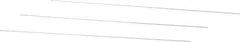 Van Keuren - 56 TPI, 0.0179 Inch Pitch, 2 Inch Long, Thread Pitch Diameter Measuring Wire - 0.0103 Inch Nominal Best Wire Diameter, 0.0155 Inch Nominal Constant, 3 Pieces - Industrial Tool & Supply