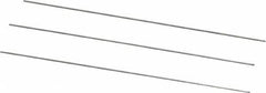 Van Keuren - 36 TPI, 0.0278 Inch Pitch, 2 Inch Long, Thread Pitch Diameter Measuring Wire - 0.016 Inch Nominal Best Wire Diameter, 0.0241 Inch Nominal Constant, 3 Pieces - Industrial Tool & Supply