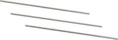 Van Keuren - 16 TPI, 1/16 Inch Pitch, 2 Inch Long, Thread Pitch Diameter Measuring Wire - 0.0361 Inch Nominal Best Wire Diameter, 0.0541 Inch Nominal Constant, 3 Pieces - Industrial Tool & Supply
