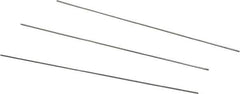 Van Keuren - 0.7mm Pitch, 1-1/2 Inch Long, Thread Pitch Diameter Measuring Wire - 0.4mm Nominal Best Wire Diameter, 0.0239 Inch Nominal Constant, 3 Pieces - Industrial Tool & Supply