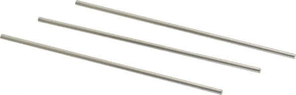Van Keuren - 2mm Pitch, 1-1/2 Inch Long, Thread Pitch Diameter Measuring Wire - 1.15mm Nominal Best Wire Diameter, 0.0682 Inch Nominal Constant, 3 Pieces - Industrial Tool & Supply
