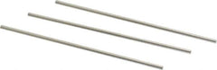 Van Keuren - 2mm Pitch, 1-1/2 Inch Long, Thread Pitch Diameter Measuring Wire - 1.15mm Nominal Best Wire Diameter, 0.0682 Inch Nominal Constant, 3 Pieces - Industrial Tool & Supply