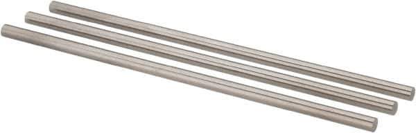 Van Keuren - 8 TPI, 0.13 Inch Pitch, 1-1/2 Inch Long, Thread Pitch Diameter Measuring Wire - 0.0646 Inch Nominal Best Wire Diameter, 0.0811 Inch Nominal Constant, 3 Pieces - Industrial Tool & Supply
