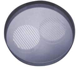 Van Keuren - 1" Diam, 1/2" Thick, Single Surface Optical Flat - Reference Grade, Accurate to 0.000001", Fused Quartz - Industrial Tool & Supply