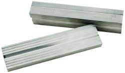 Wilton - 4" Jaw Width, Aluminum, Vise Jaw Cap - Magnetic Attachment - Industrial Tool & Supply