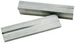 Wilton - 4" Jaw Width, Aluminum, Vise Jaw Cap - Magnetic Attachment - Industrial Tool & Supply