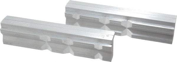 Wilton - 5" Jaw Width, Aluminum, Vise Jaw Cap - Magnetic Attachment - Industrial Tool & Supply