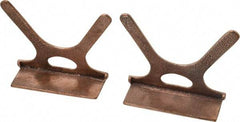 Wilton - 3-1/2" Jaw Width, Copper, Vise Jaw Cap - Industrial Tool & Supply