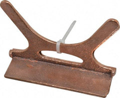 Wilton - 4-1/2" Jaw Width, Copper, Vise Jaw Cap - Industrial Tool & Supply