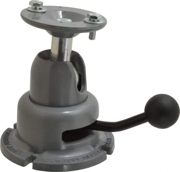 Wilton - 30 Lb Load Capacity, 4-1/4" Base Width/Diam, Work Positioner - 5" Max Height, Model Number 343 - Industrial Tool & Supply