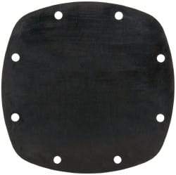 Made in USA - 1 Piece Vise Diaphragm - Rubber, 6" Wide, 6" High - Industrial Tool & Supply