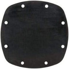 Made in USA - 1 Piece Vise Diaphragm - Rubber, 6" Wide, 6" High - Industrial Tool & Supply