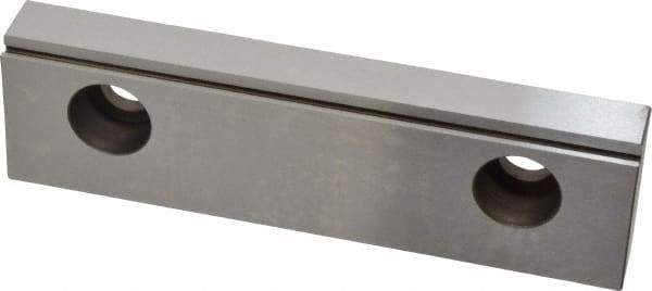 Kurt - 6" Wide x 1.635" High x 0.725" Thick, Step Vise Jaw - Steel, Fixed Jaw, Compatible with 6" Vises - Industrial Tool & Supply