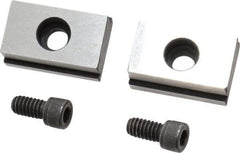 Kurt - 13/16" Base Width, 11/16" Slot Width, 1/4" Fastener Diam Compatibility, Step Fixture Key - 17/64" Slot Height, 0.156" Base Height, 1-1/4" OAL x 13/16" Overall Width x 7/16" Overall Height - Industrial Tool & Supply