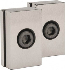 Kurt - 13/16" Base Width, 3/4" Slot Width, 1/4" Fastener Diam Compatibility, Step Fixture Key - 17/64" Slot Height, 0.156" Base Height, 1-1/4" OAL x 13/16" Overall Width x 7/16" Overall Height - Industrial Tool & Supply