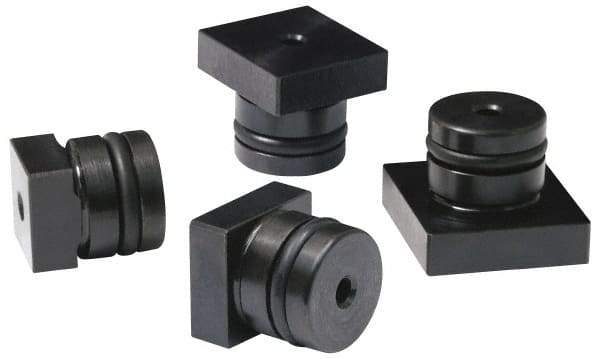 Kurt - 0.468" Shank Length, 1/2" Slot Width, 5/8" Shank Diam, Sine Fixture Key - 9/16" Head Length x 1/2" Head Width x 0.24" Head Thickness, 0.708" OAL - Industrial Tool & Supply