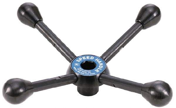 Kurt - 1 Piece Vise Handle - Steel, 3/4" Hex - Industrial Tool & Supply