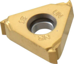 Seco - 16NR Internal Right Hand 18 UN Laydown Threading Insert - Grade CP500, TiAlN/TiN Coated Carbide - Industrial Tool & Supply