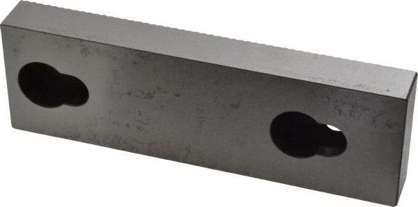 Kurt - 5.969" Wide x 1.88" High x 0.725" ThickFlat/No Step Vise Jaw - Steel, Fixed Jaw, Compatible with 6" Vises - Industrial Tool & Supply