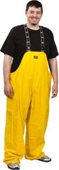 Helly Hansen - Size 2XL, Yellow, Rain Bib Overall - 1 Pocket, Open Ankle - Industrial Tool & Supply