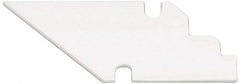 Shaviv - Ceramic Deburring Scraper - 2-1/8" Blade Length - Industrial Tool & Supply