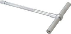 SPI - 3-1/2 to 6 Inch, 5-7/8 Inch Overall Length, Telescoping Gage - 5 Inch Long Handle, Hardened Tool Steel, Satin Chrome Finish - Industrial Tool & Supply