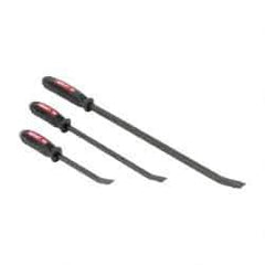 Mayhew - 3 Piece Screwdriver Pry Bar Set - 1/2" Head Width, Includes 12, 17 & 25" Lengths - Industrial Tool & Supply
