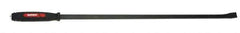 Mayhew - 42" OAL Straight Screwdriver Pry Bar - 7/8" Wide, Alloy Steel - Industrial Tool & Supply
