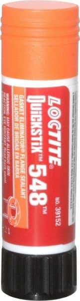 Loctite - 19 g Stick Orange Polyurethane Gasket Sealant - 300.2°F Max Operating Temp, 24 hr Full Cure Time, Series 548 - Industrial Tool & Supply