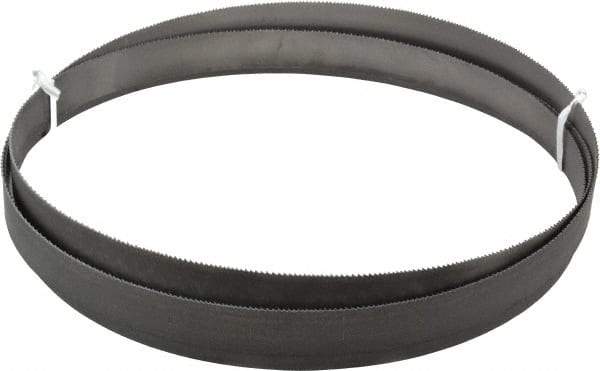 Lenox - 10 to 14 TPI, 9' 7-1/2" Long x 1" Wide x 0.035" Thick, Welded Band Saw Blade - Bi-Metal, Toothed Edge, Modified Raker Tooth Set, Flexible Back, Contour Cutting - Industrial Tool & Supply