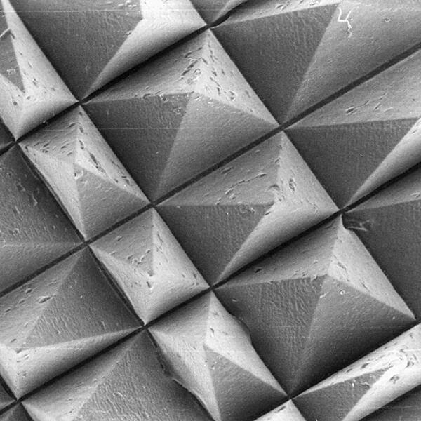 3M - 5" Diam, 5 Grit Trizact Aluminum Oxide Adhesive PSA Disc - Ultra Fine Grade, Orange, Polyester Backing, Flexible, Use with Random Orbital Sanders - Industrial Tool & Supply