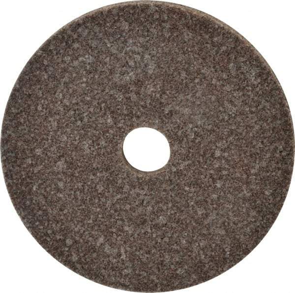 3M - 6" Diam, 1/2" Face Width, 1" Center Hole, Coarse Grade, Aluminum Oxide Deburring Wheel - Unitized, Hard Density 8 Grade, 7,500 RPM - Industrial Tool & Supply
