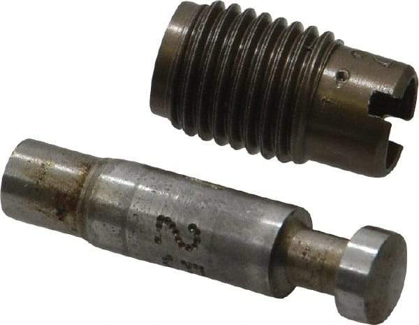 Roper Whitney - 1/4" Round Punch & Die Set - 1-3/4" Deep, for Use with Roper Whitney #5 Set (MSC #09271024) - Industrial Tool & Supply