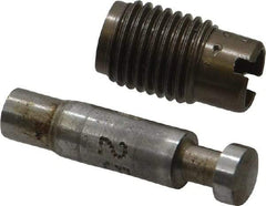 Roper Whitney - 1/4" Round Punch & Die Set - 1-3/4" Deep, for Use with Roper Whitney #5 Set (MSC #09271024) - Industrial Tool & Supply