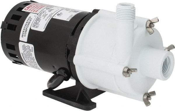 Little Giant Pumps - 1/30 HP, 14.6 Shut Off Feet, Magnetic Drive Pump - 3100 RPM, 1 Phase, 60 Hz - Industrial Tool & Supply