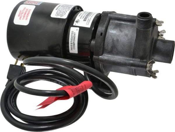 Little Giant Pumps - 1/25 HP, 7.1 Working PSI, 16.3 Shut Off Feet, Magnetic Drive Pump - 3100 RPM, 1 Phase, 60 Hz, 1.3 Amps - Industrial Tool & Supply