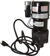 Little Giant Pumps - 1/10 HP, 10-1/2 Working PSI, 24.3 Shut Off Feet, Magnetic Drive Pump - 3000 RPM, 1 Phase, 60 Hz, 1.7 Amps - Industrial Tool & Supply