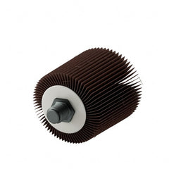 3M - 1" Diam x 1" Face Width, Medium Aluminum Oxide Coated Mounted Flap Wheel - Industrial Tool & Supply