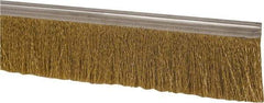 PRO-SOURCE - 5/16" Back Strip Brush Width, Stainless Steel Back Strip Brush - 2" Bristle Length, Stainless Steel, 72" OAL - Industrial Tool & Supply