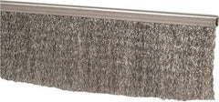 PRO-SOURCE - 5/16" Back Strip Brush Width, Stainless Steel Back Strip Brush - 3" Bristle Length, Stainless Steel, 36" OAL - Industrial Tool & Supply