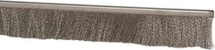 PRO-SOURCE - 5/16" Back Strip Brush Width, Stainless Steel Back Strip Brush - 2" Bristle Length, Stainless Steel, 72" OAL - Industrial Tool & Supply