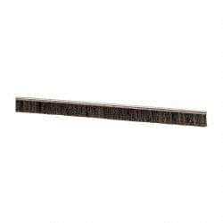 PRO-SOURCE - 1/2" Back Strip Brush Width, Stainless Steel Back Strip Brush - 1" Bristle Length, Stainless Steel, 72" OAL - Industrial Tool & Supply
