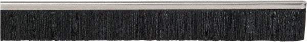 PRO-SOURCE - 1/2" Back Strip Brush Width, Stainless Steel Back Strip Brush - 1" Bristle Length, Nylon, 36" OAL - Industrial Tool & Supply