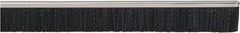 PRO-SOURCE - 1/2" Back Strip Brush Width, Stainless Steel Back Strip Brush - 1" Bristle Length, Nylon, 36" OAL - Industrial Tool & Supply