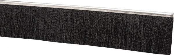 PRO-SOURCE - 1/2" Back Strip Brush Width, Stainless Steel Back Strip Brush - 2" Bristle Length, Nylon, 36" OAL - Industrial Tool & Supply