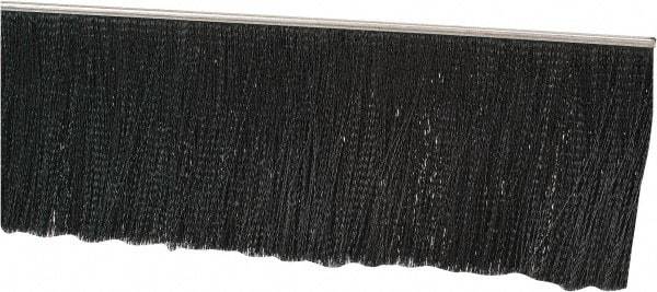 PRO-SOURCE - 1/2" Back Strip Brush Width, Stainless Steel Back Strip Brush - 6" Bristle Length, Nylon, 36" OAL - Industrial Tool & Supply