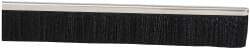 PRO-SOURCE - 1/2" Back Strip Brush Width, Stainless Steel Back Strip Brush - 2" Bristle Length, Nylon, 72" OAL - Industrial Tool & Supply